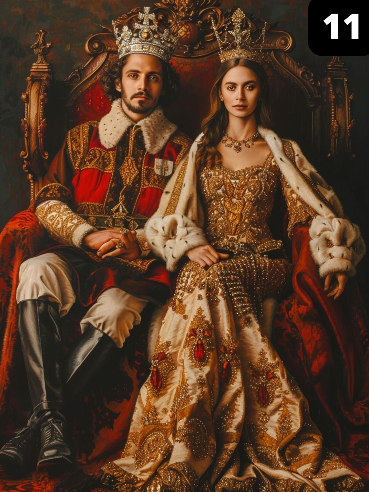 Royal couple