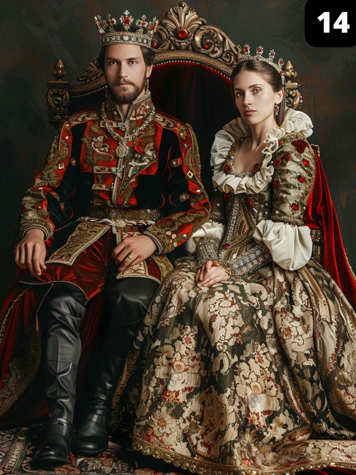 Royal couple