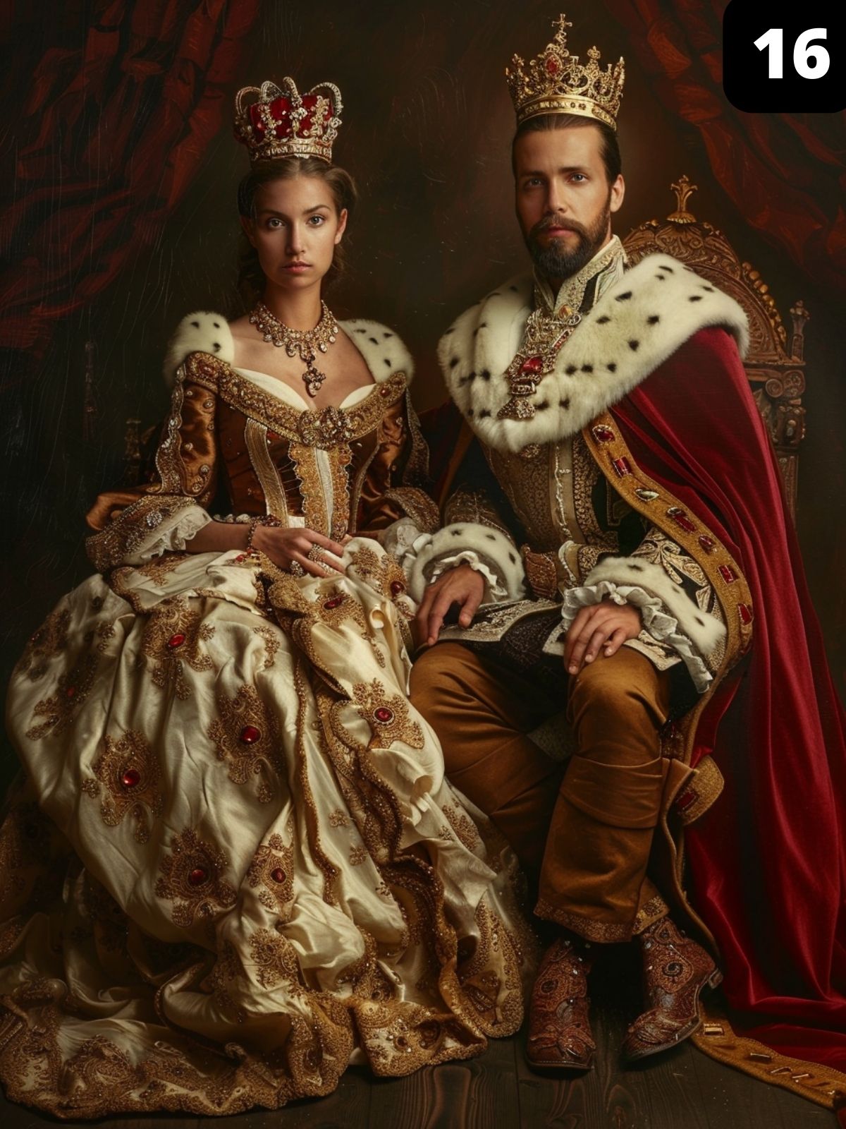 Royal couple