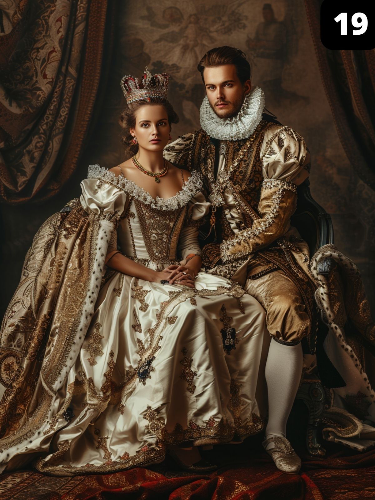 Royal couple