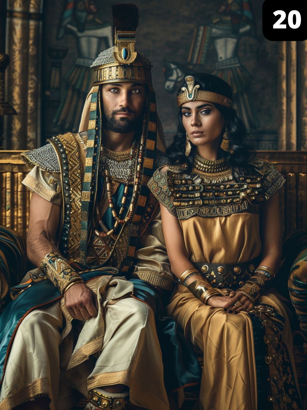 Egyptian couple