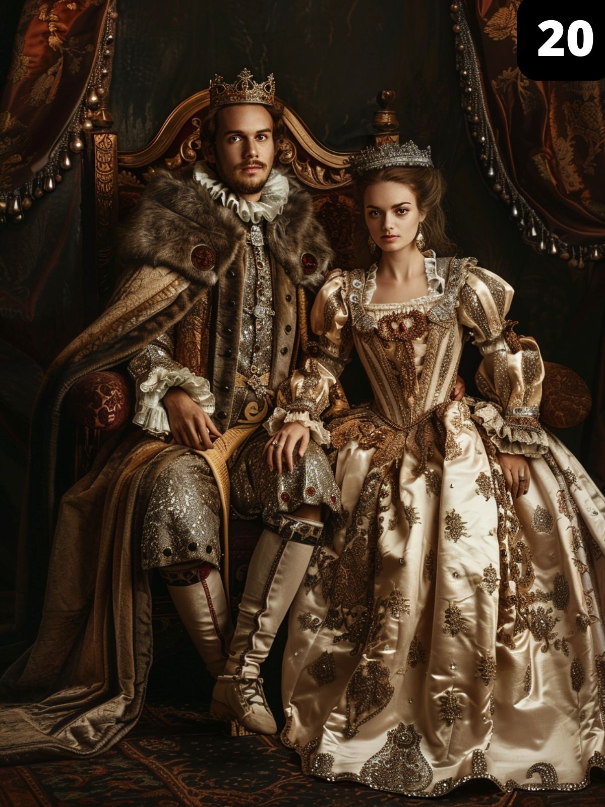 Royal couple