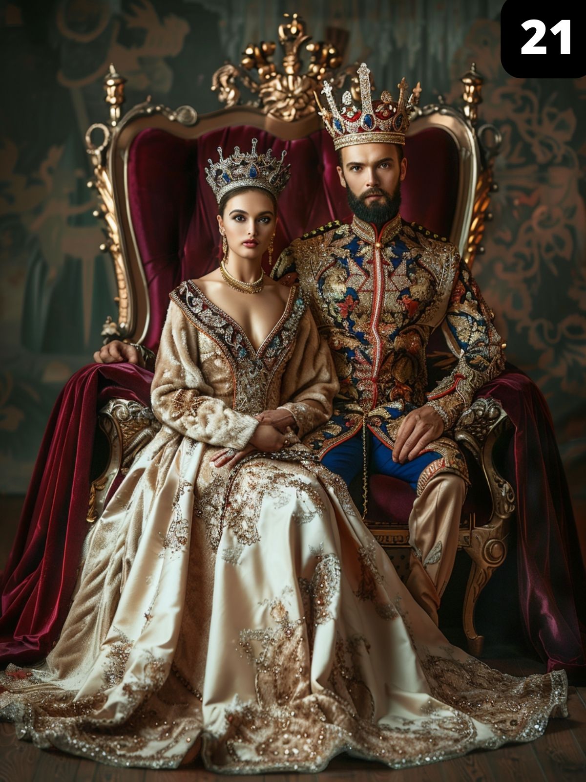 Royal couple