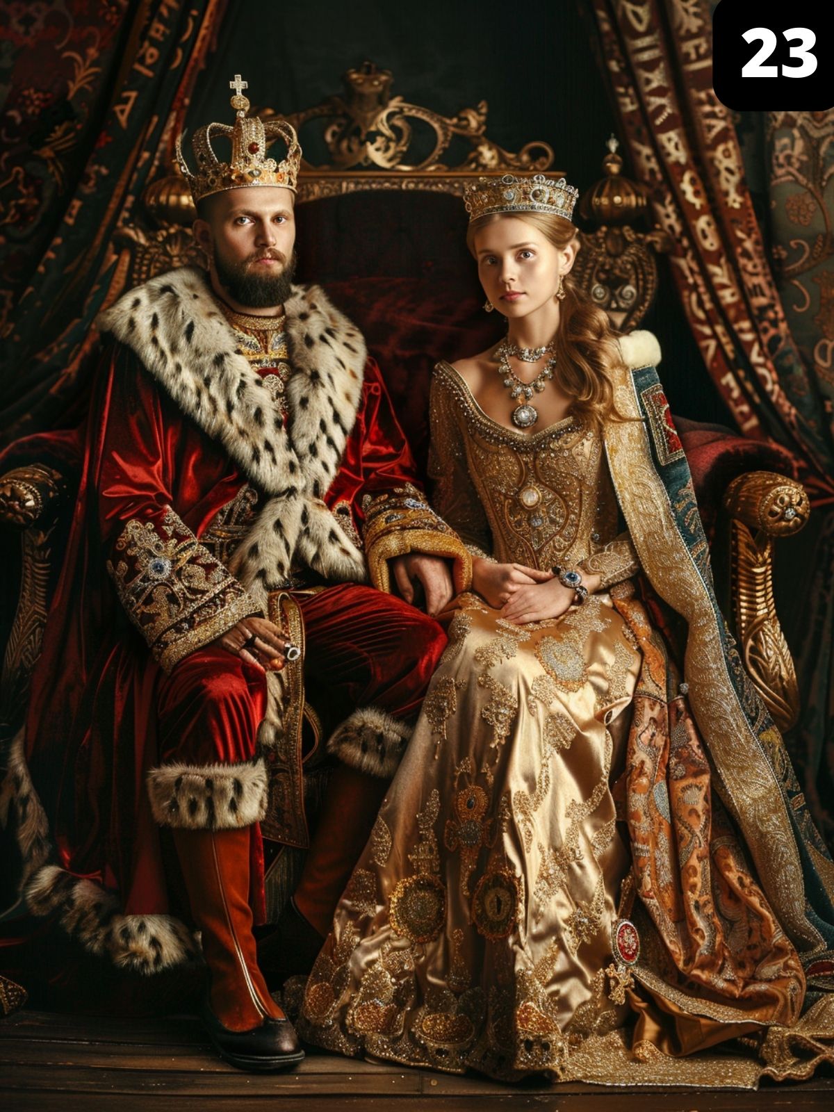 Royal couple