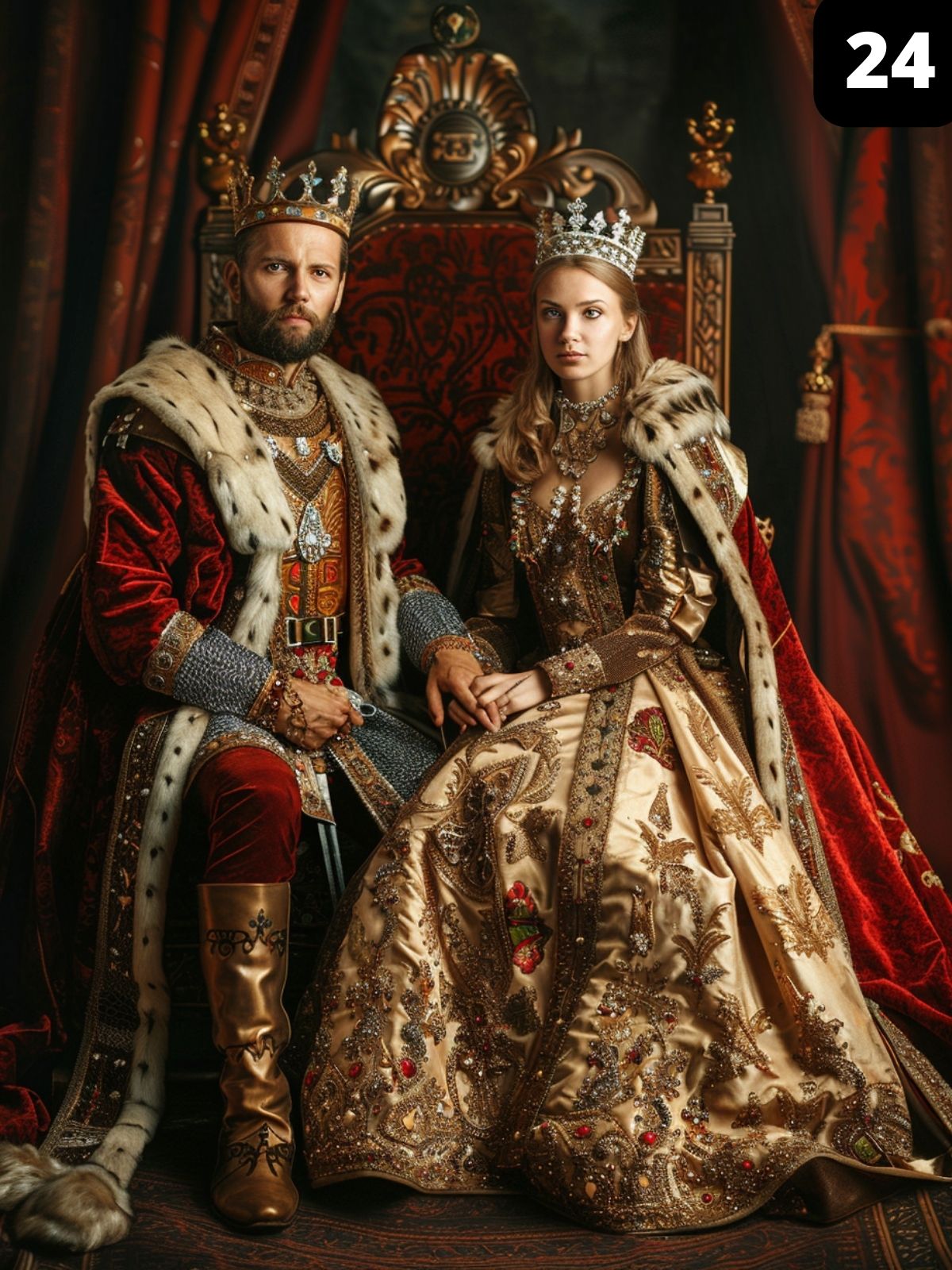 Royal couple