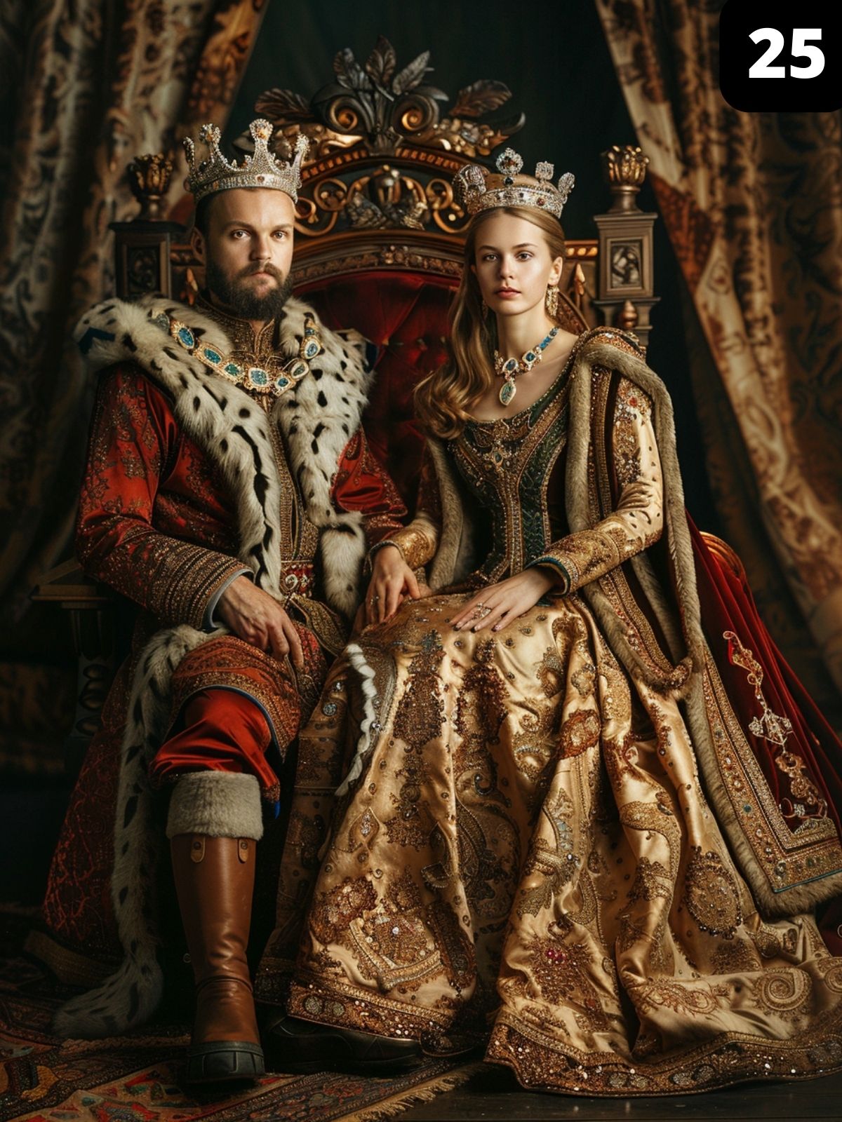 Royal couple