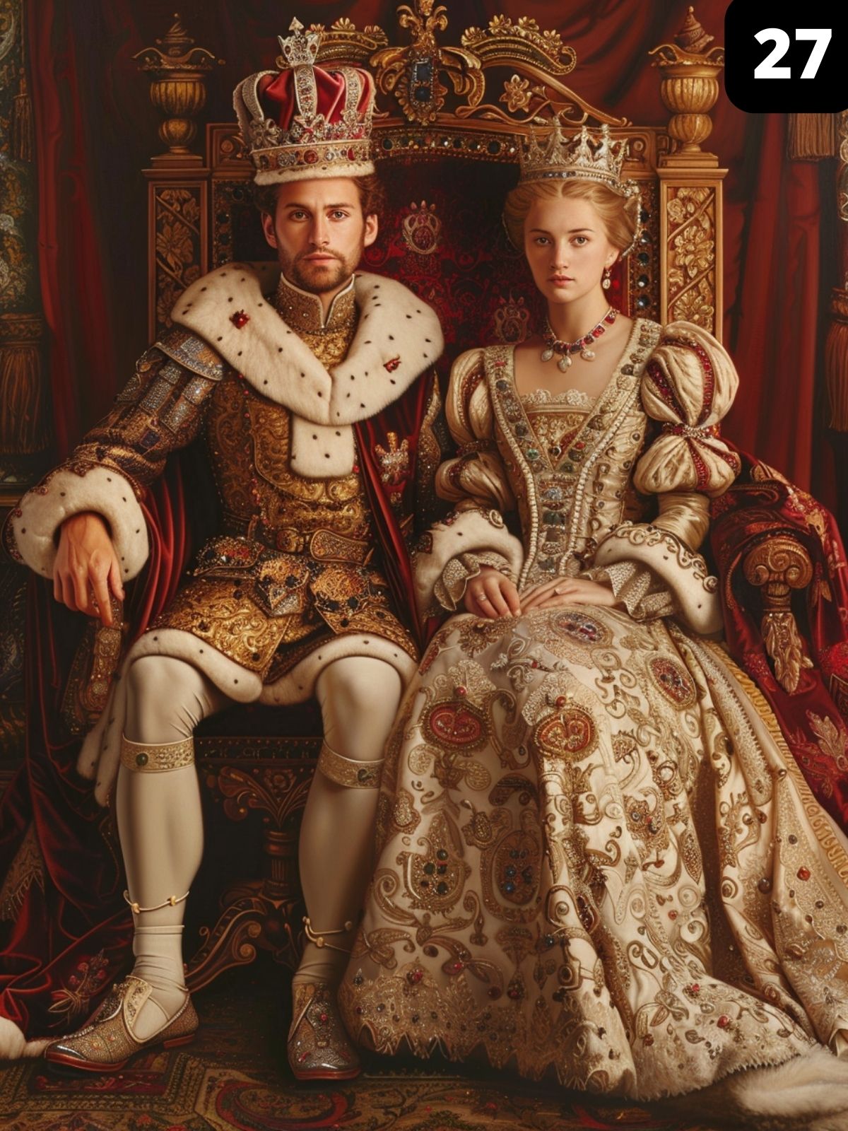 Royal couple