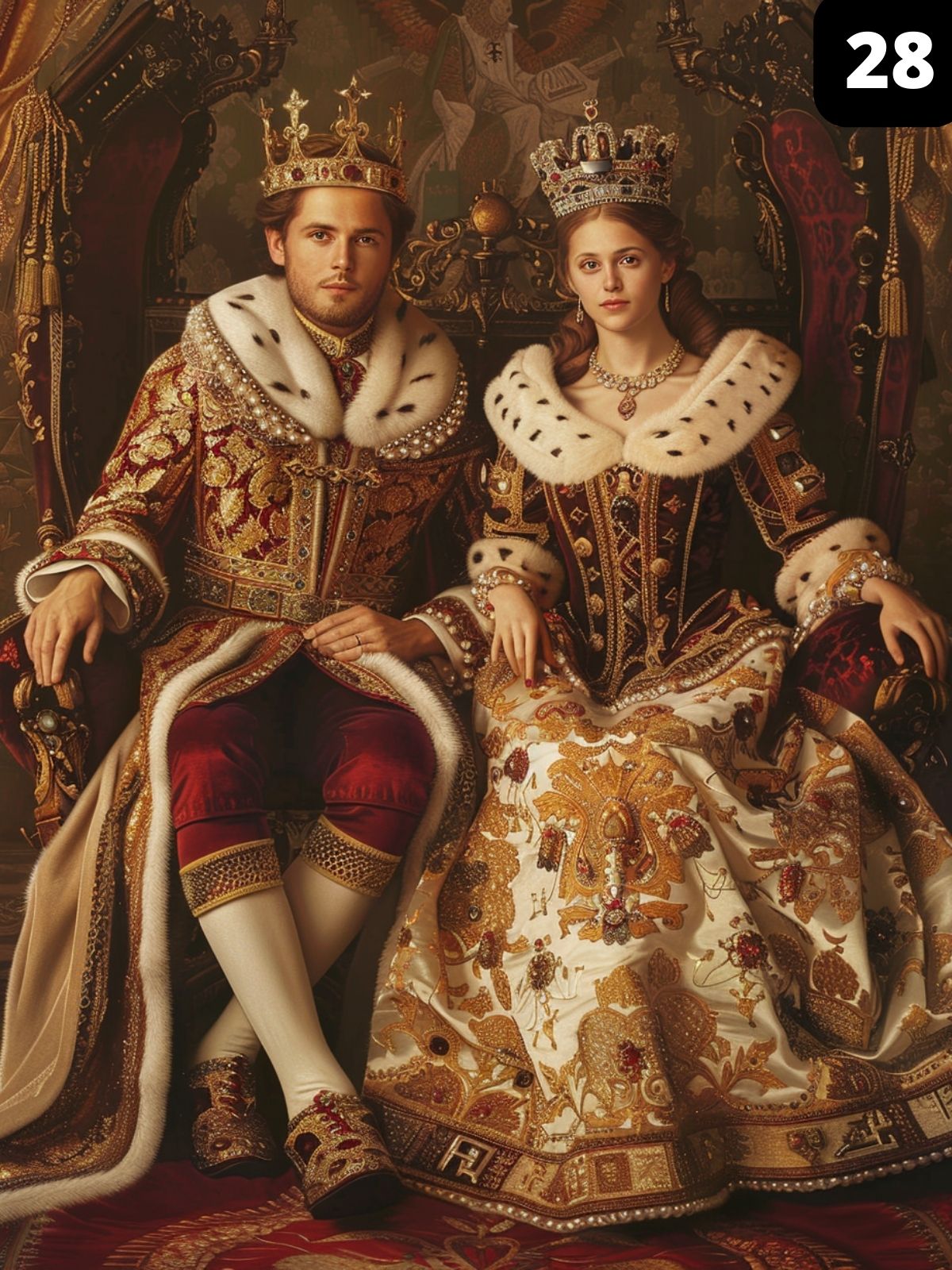 Royal couple