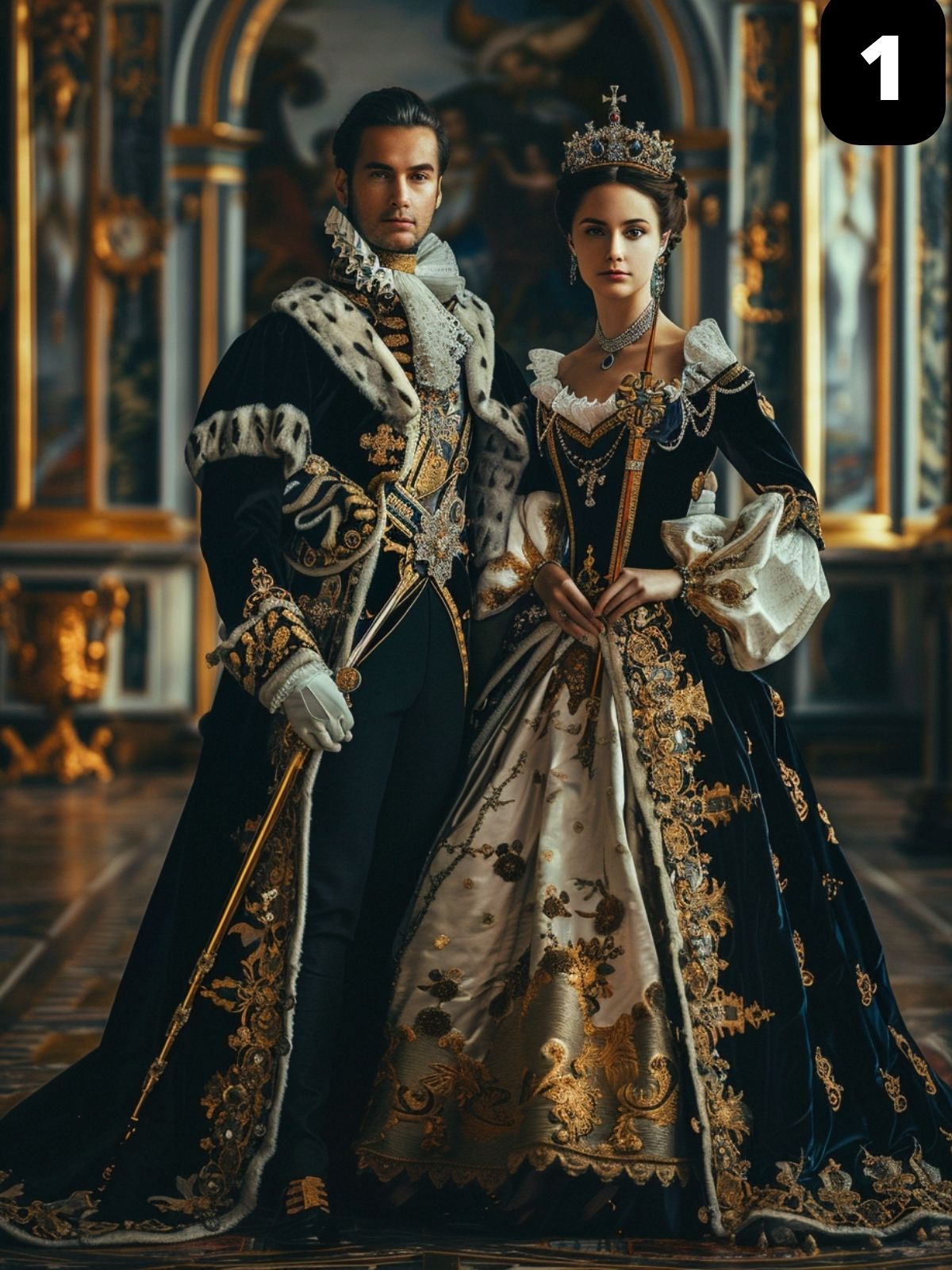 Royal couple