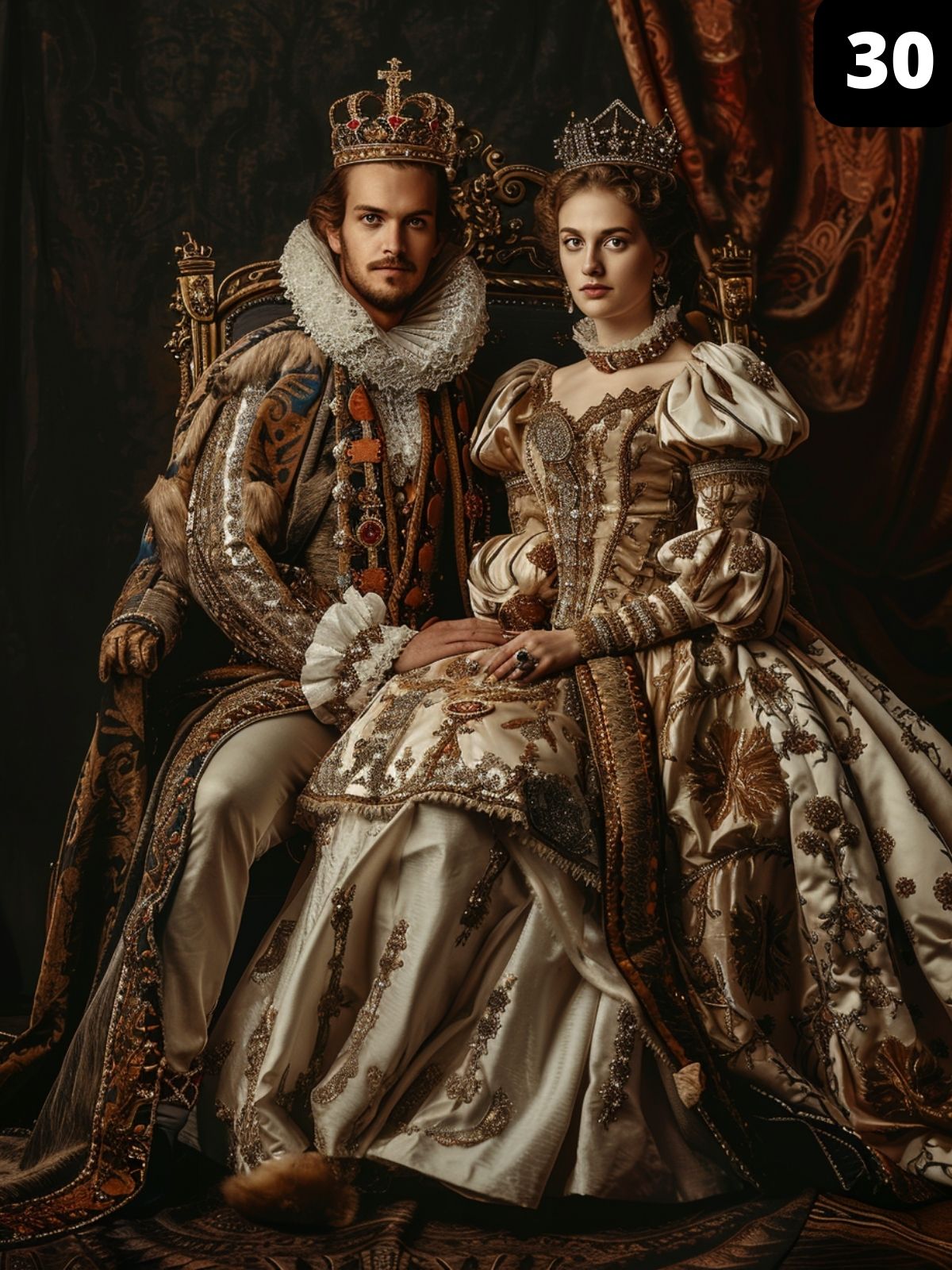 Royal couple