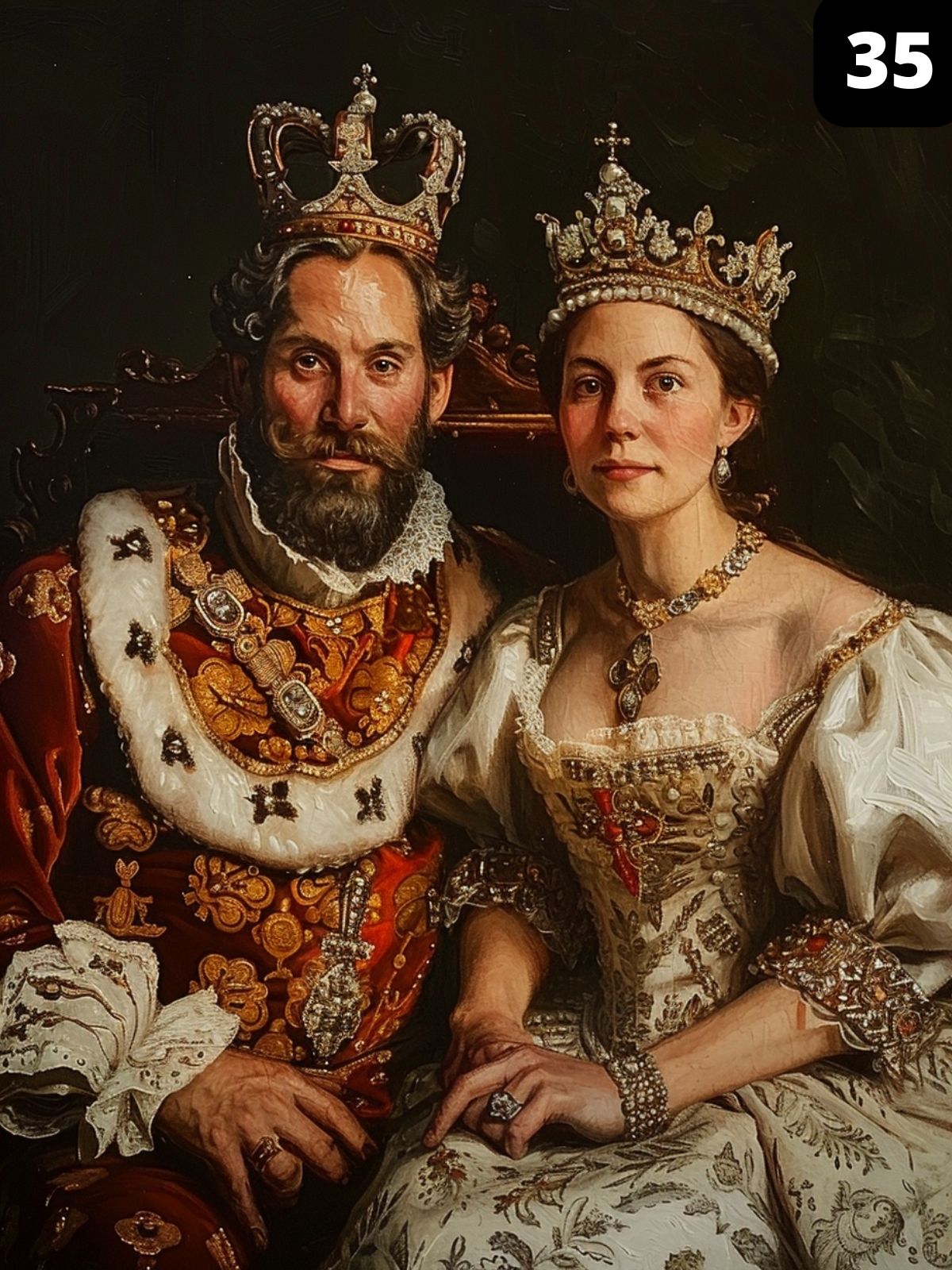 Royal couple