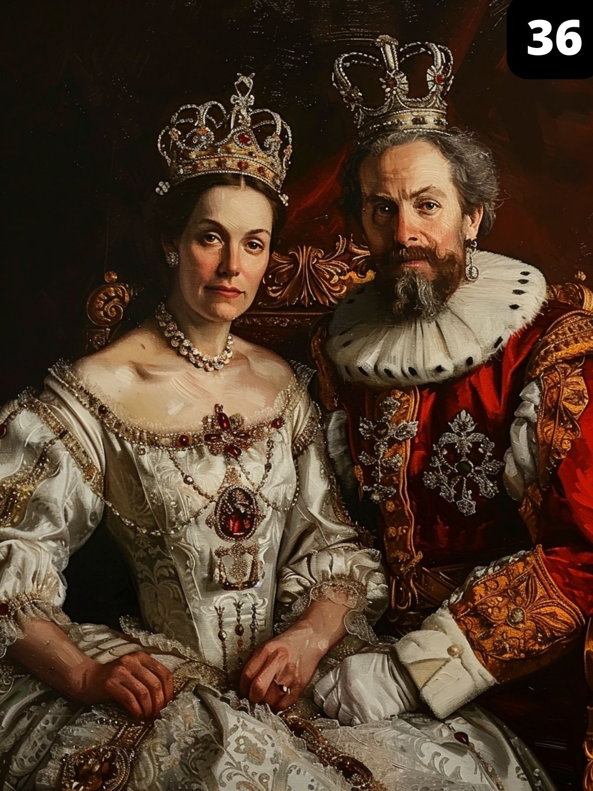 Royal couple